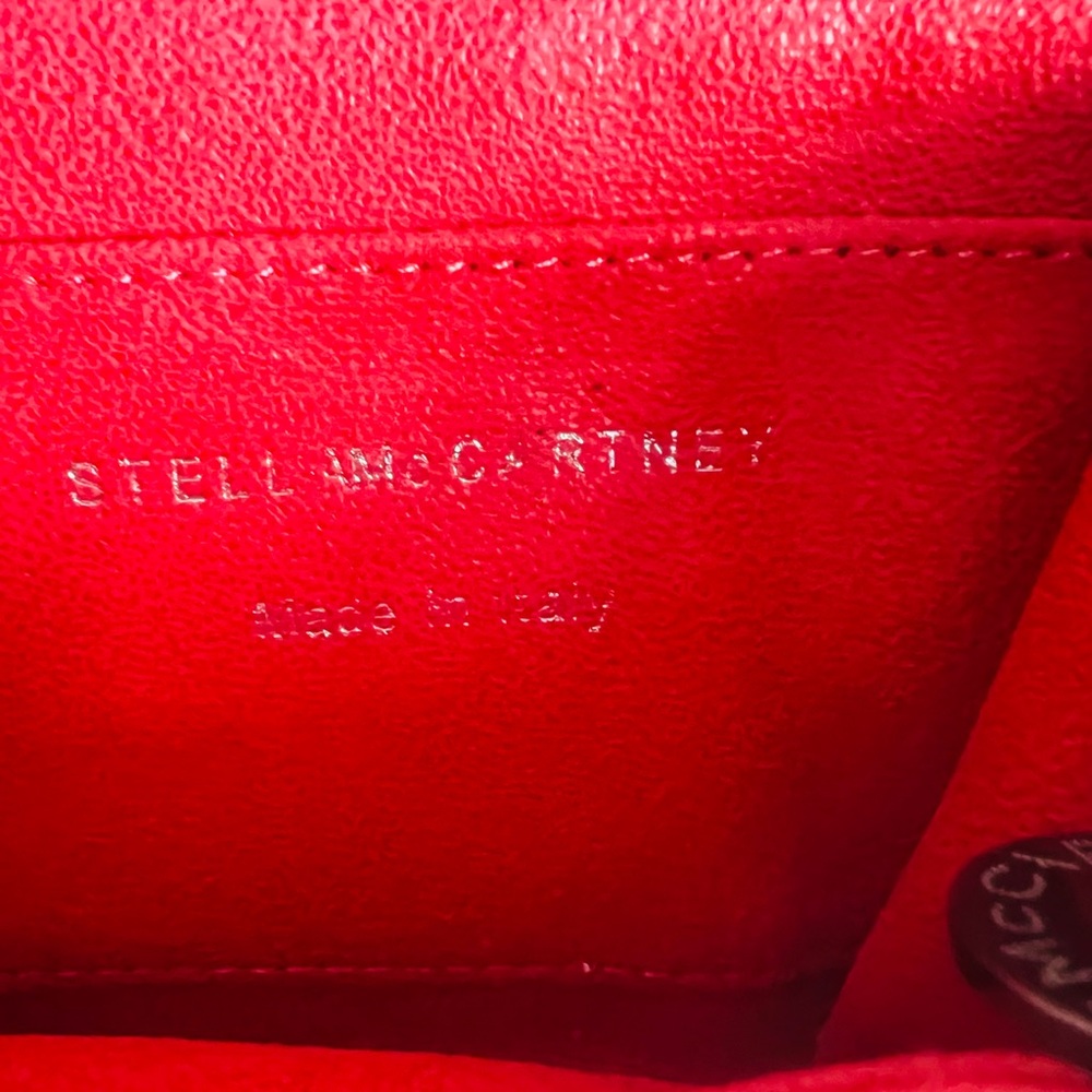 Stella McCartney Falabella Chain Wallet – Pink Leather (Made in Italy) - Picture 5 of 5